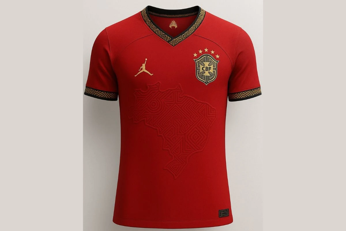 CBF veta camisa vermelha da Seleção e produção é interrompida