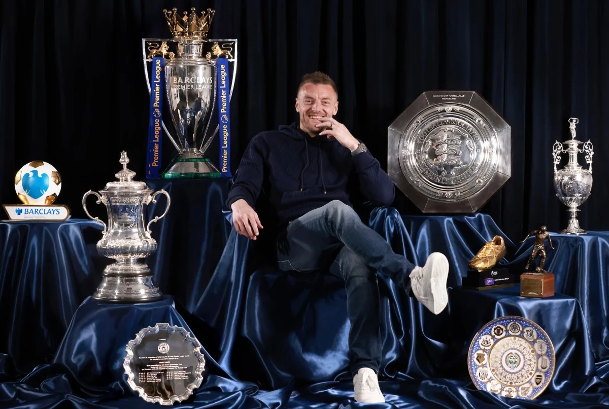 Ídolo do Leicester, Jamie Vardy deixará clube ao final da temporada