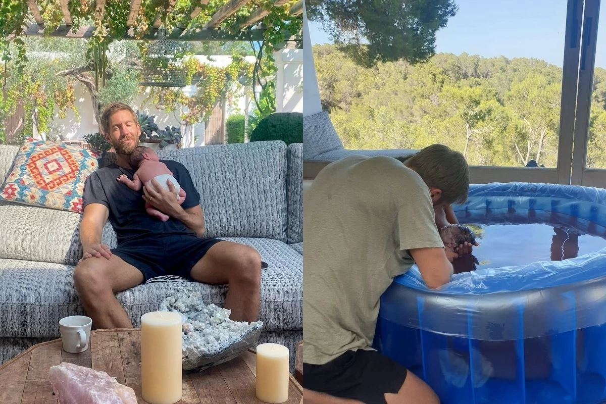 Calvin Harris surpreende com detalhe sobre o parto do primeiro filho