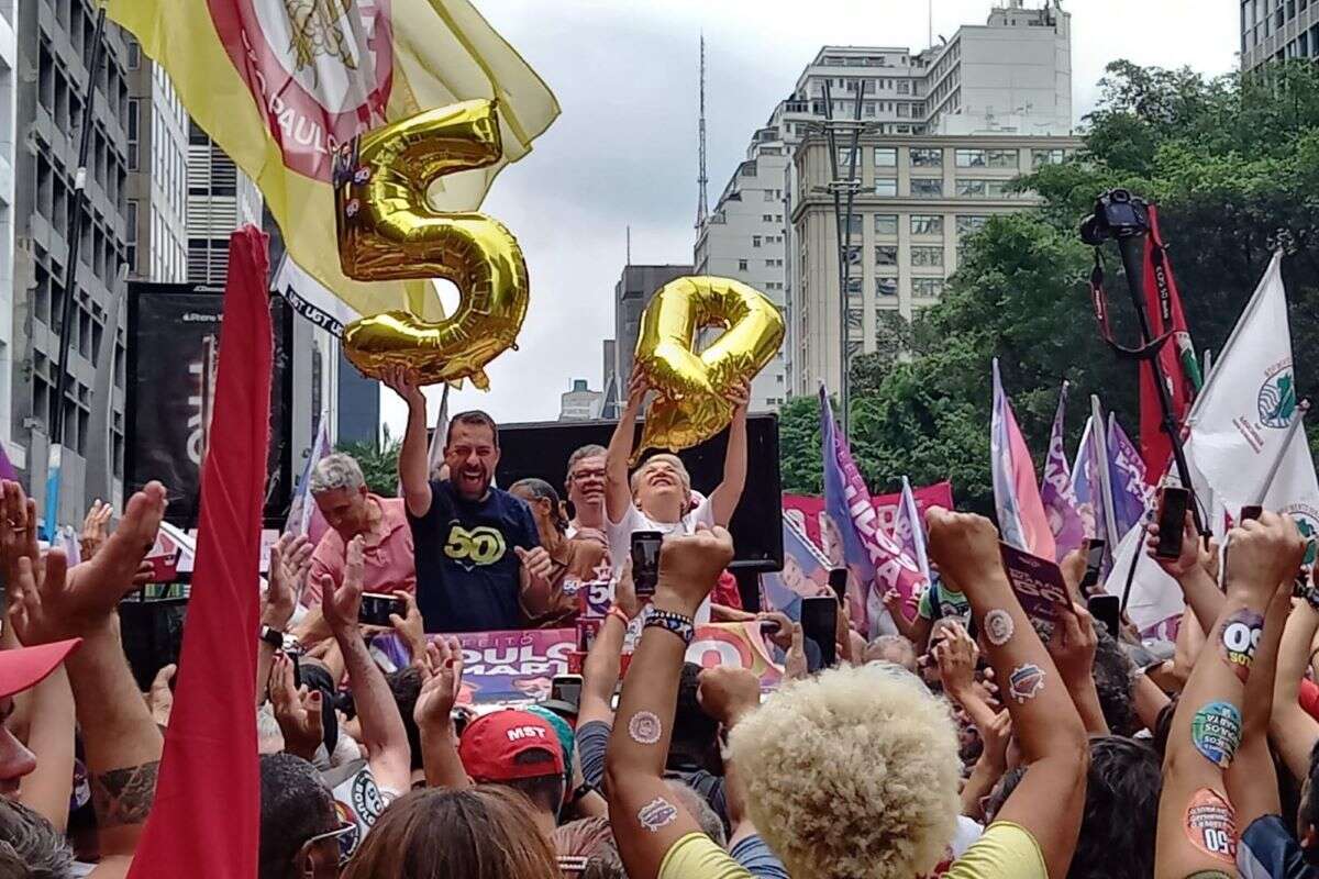 “Nós vamos virar essa eleição”, diz Boulos em último dia de campanha