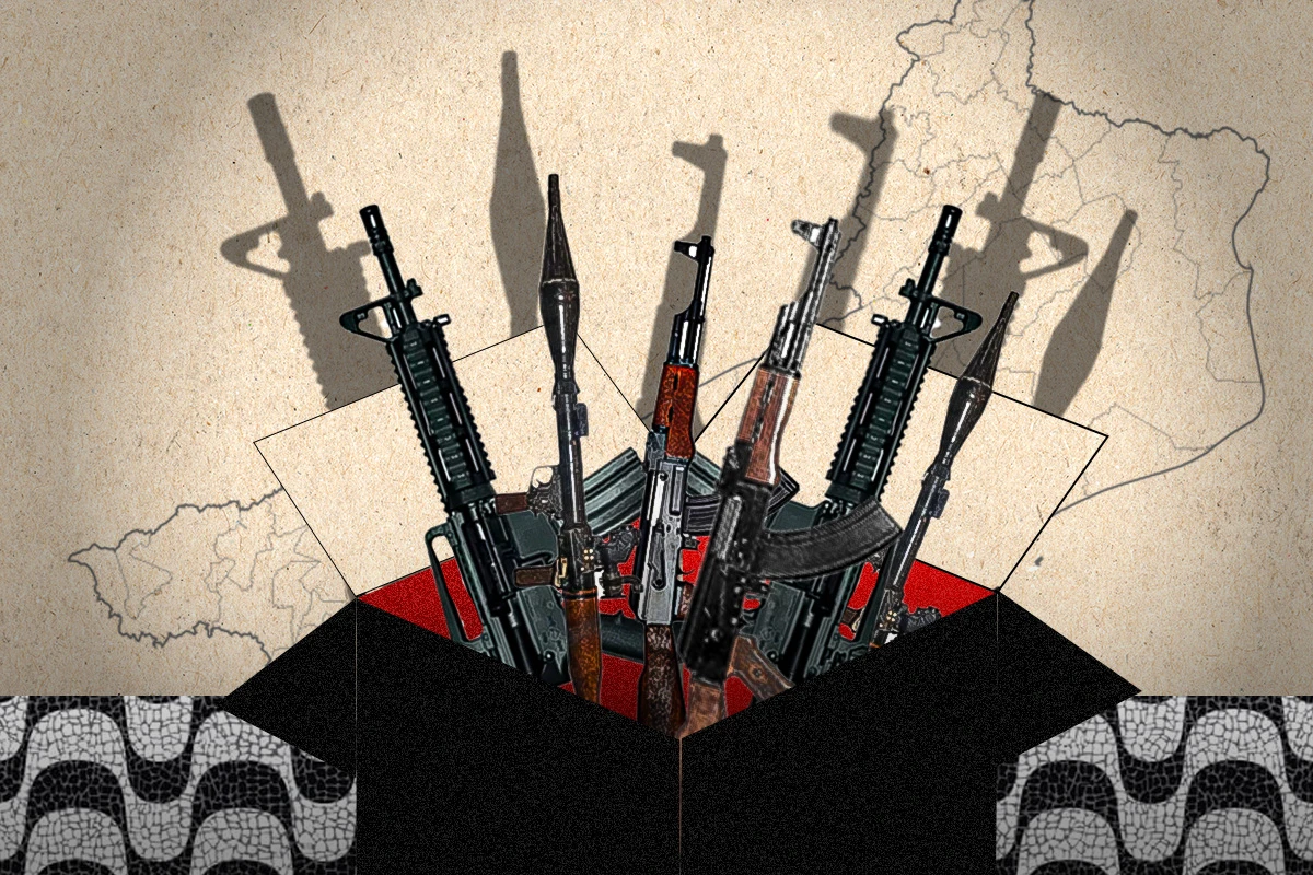 Caminho das armas: saiba para onde vão os fuzis apreendidos no RJ