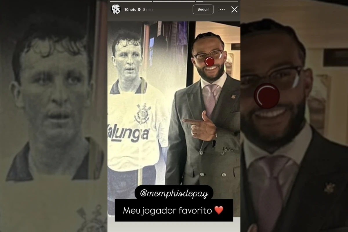 Depay e Neto voltam a trocar farpas nas redes sociais após provocações