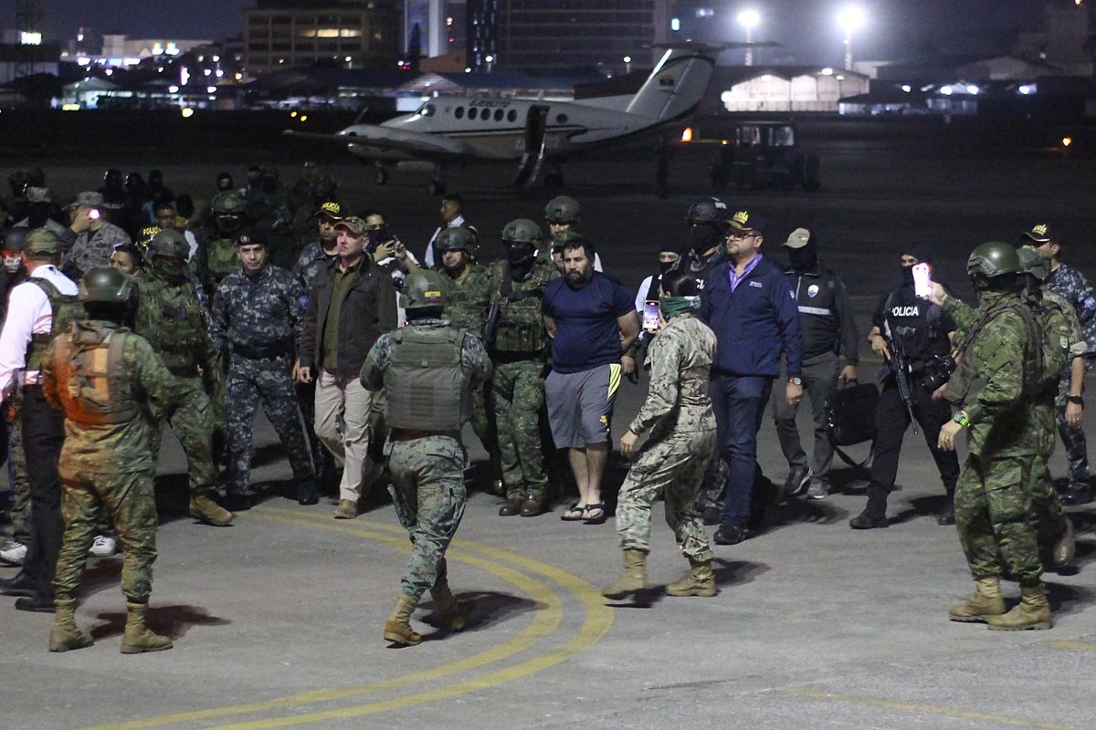Com 7 acusações, megatraficante do Equador é extraditado para os EUA