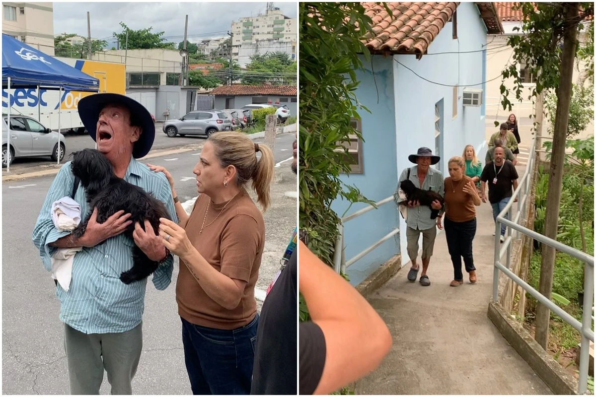 Marcos Oliveira, o Beiçola, se muda para o Retiro dos Artistas
