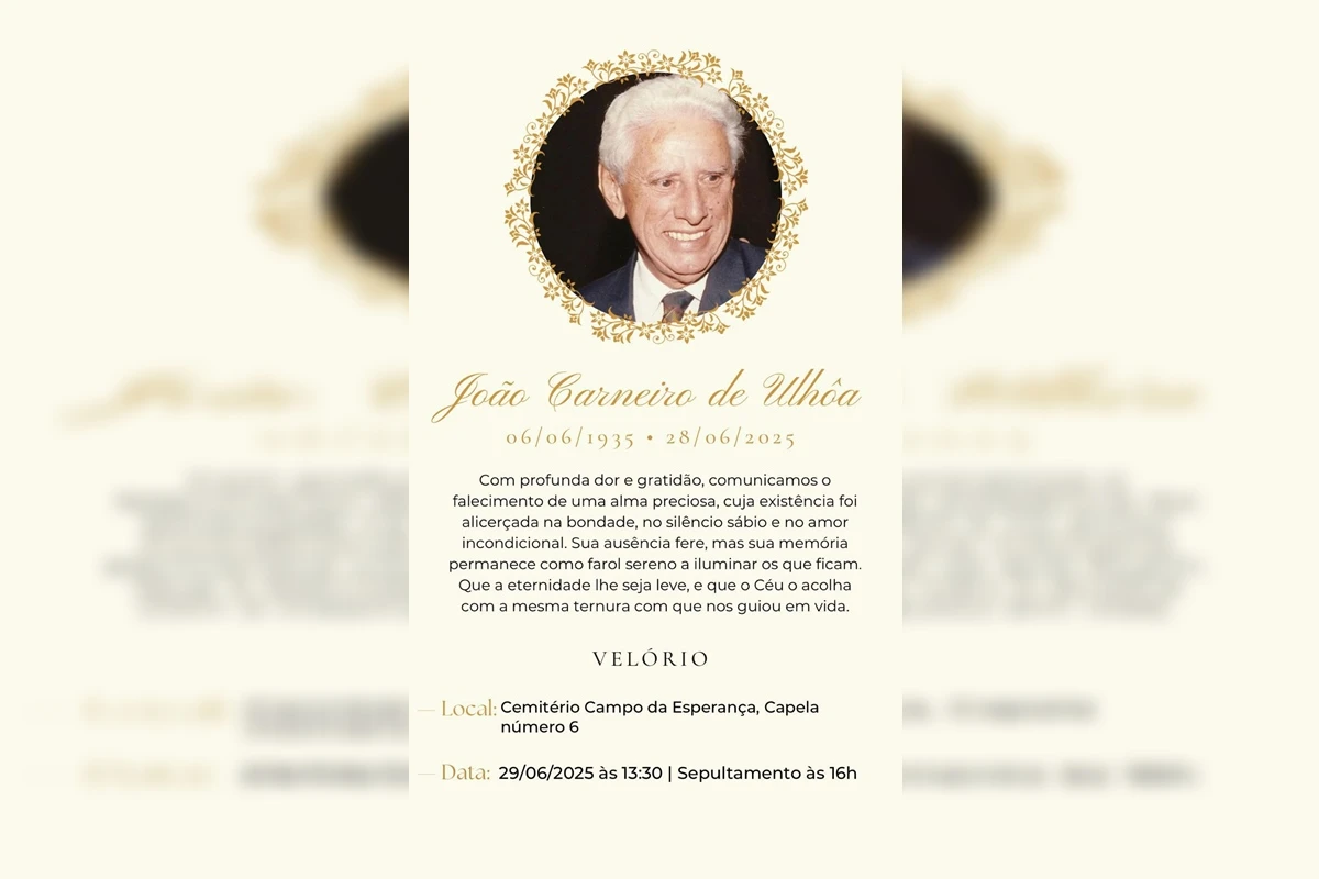 Morre desembargador João Carneiro de Ulhôa, ex-presidente do TJDFT
