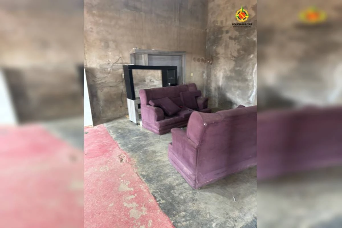 Vídeo: veja local onde menina de 16 anos foi mantida em cativeiro
