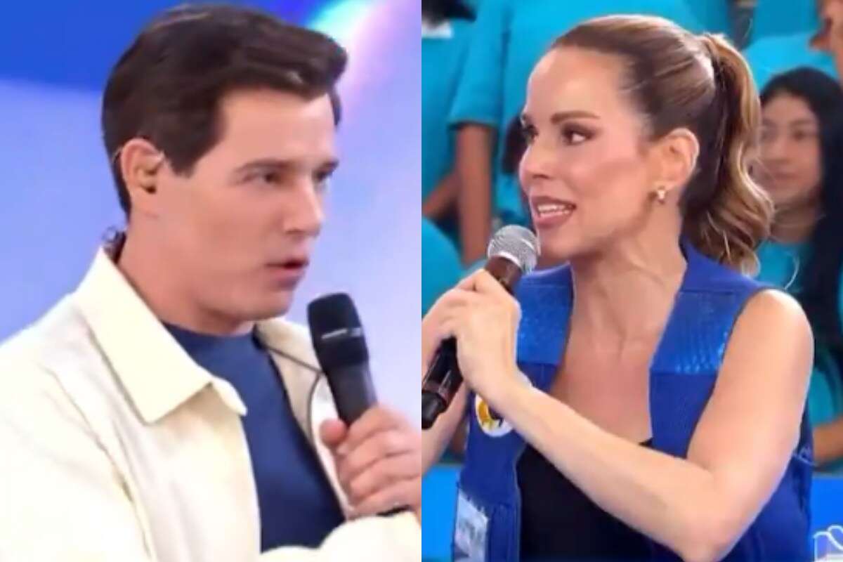 Celso Portiolli rebate Ana Furtado ao vivo após fala sobre a Globo