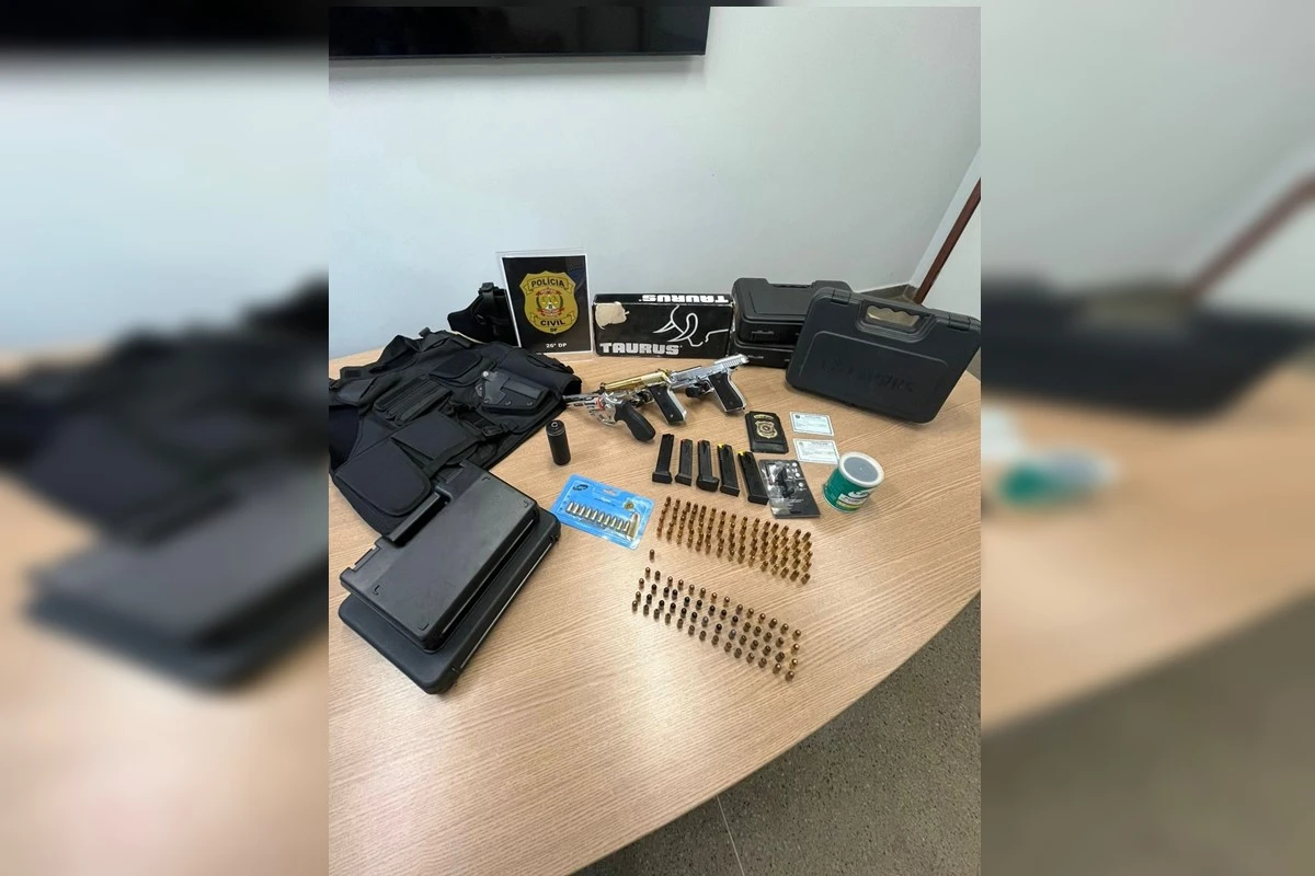 CACs com registros cancelados são presos e têm armas apreendidas no DF