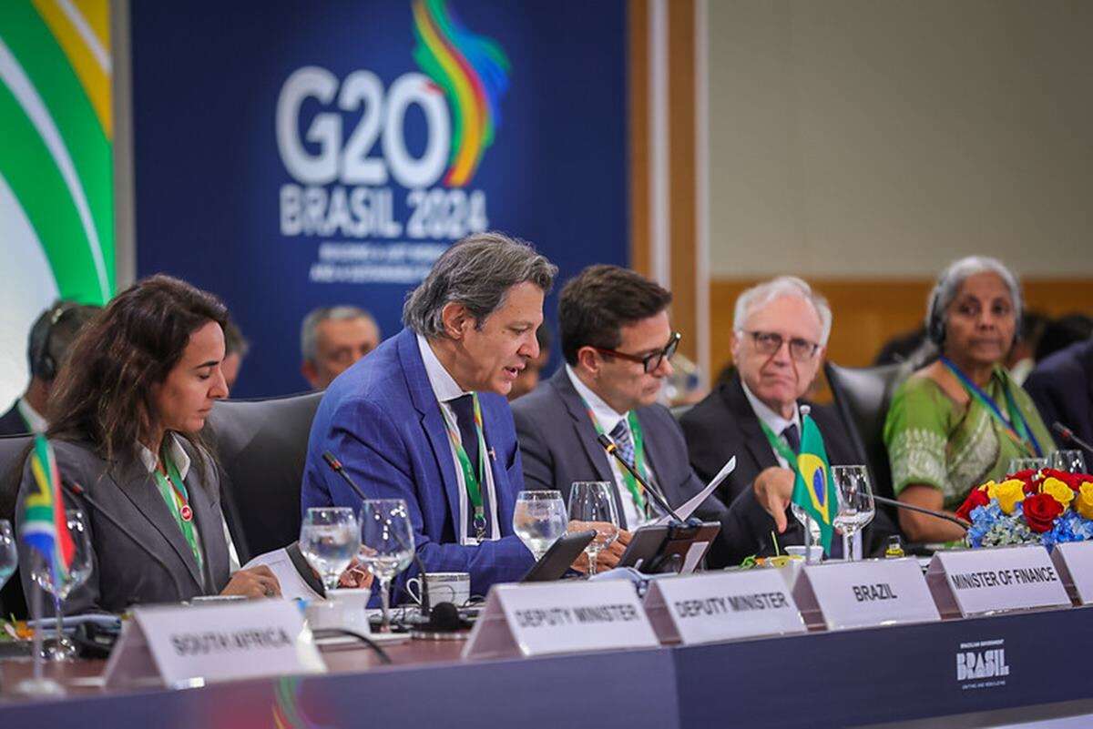 Em última sessão do G20, Haddad defende mais financiamento climático