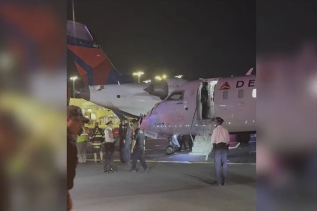 Colisão de jatos da Delta em aeroporto dos EUA deixa um ferido