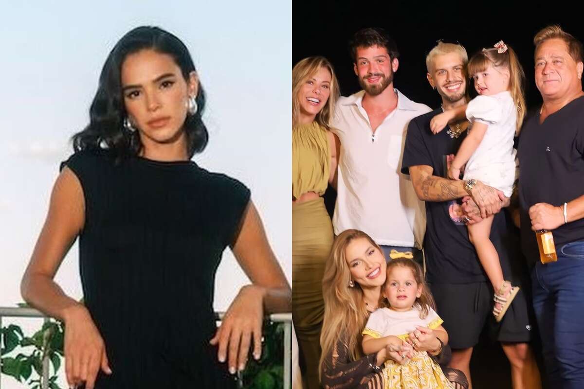 Marquezine se incomoda com bebedeira de família de João Guilherme