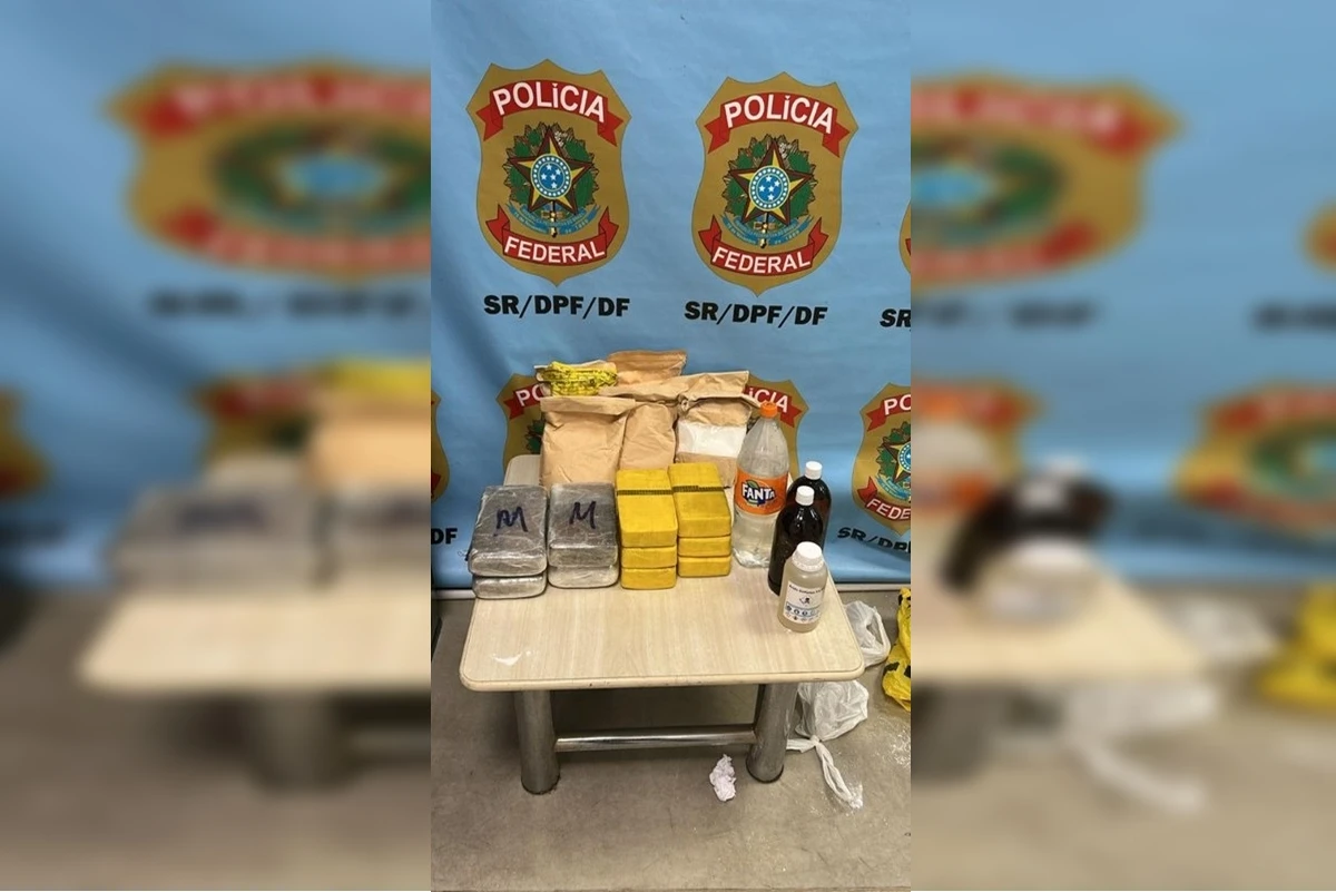 Mulher que carregava bebê é presa com drogas no Aeroporto de Brasília