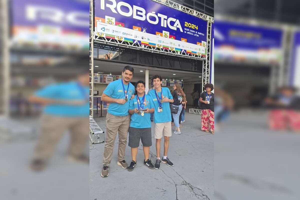 Brasilienses vão representar o país em campeonato de robótica nos EUA