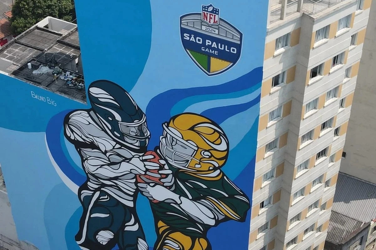 Prefeitura multa prédio no centro em R$ 260 mil por grafite da NFL