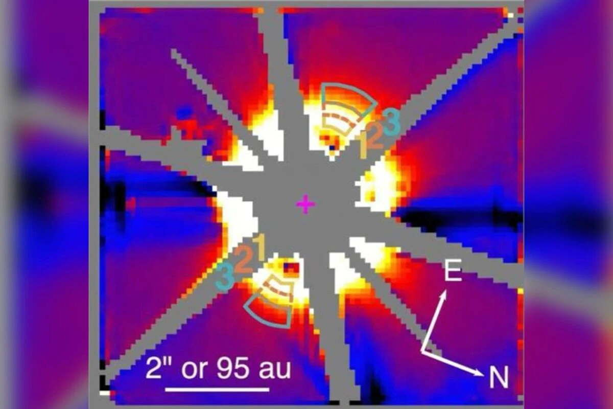 Água congelada é encontrada ao redor de estrela fora do Sistema Solar
