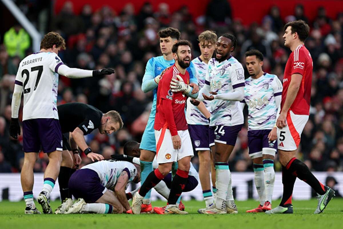 Manchester United é goleado por 3 x 0 dentro de casa pelo Bournemouth