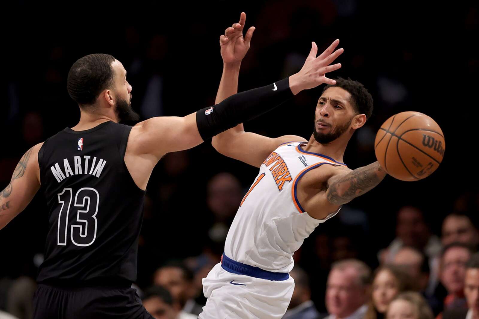 Knicks vencem a nona seguida contra os Nets na estreia da Rivals Week