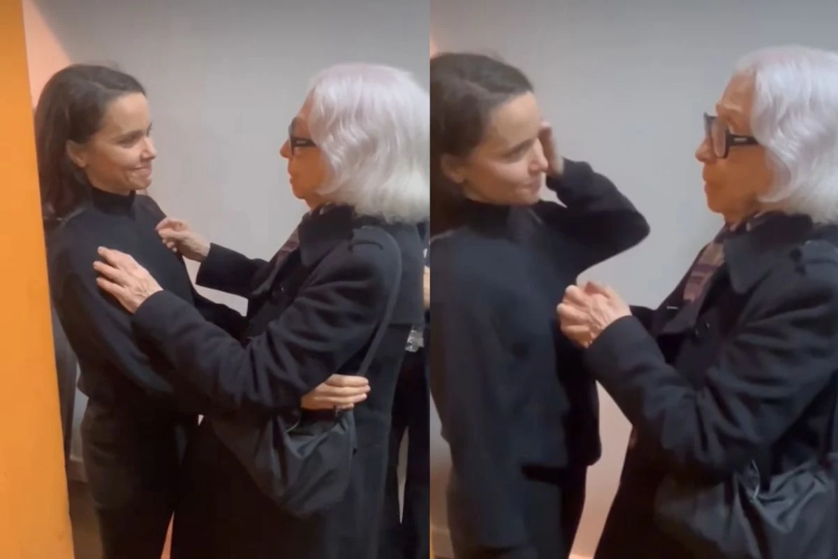 Fernanda Montenegro elogia performance e emociona Débora Falabella