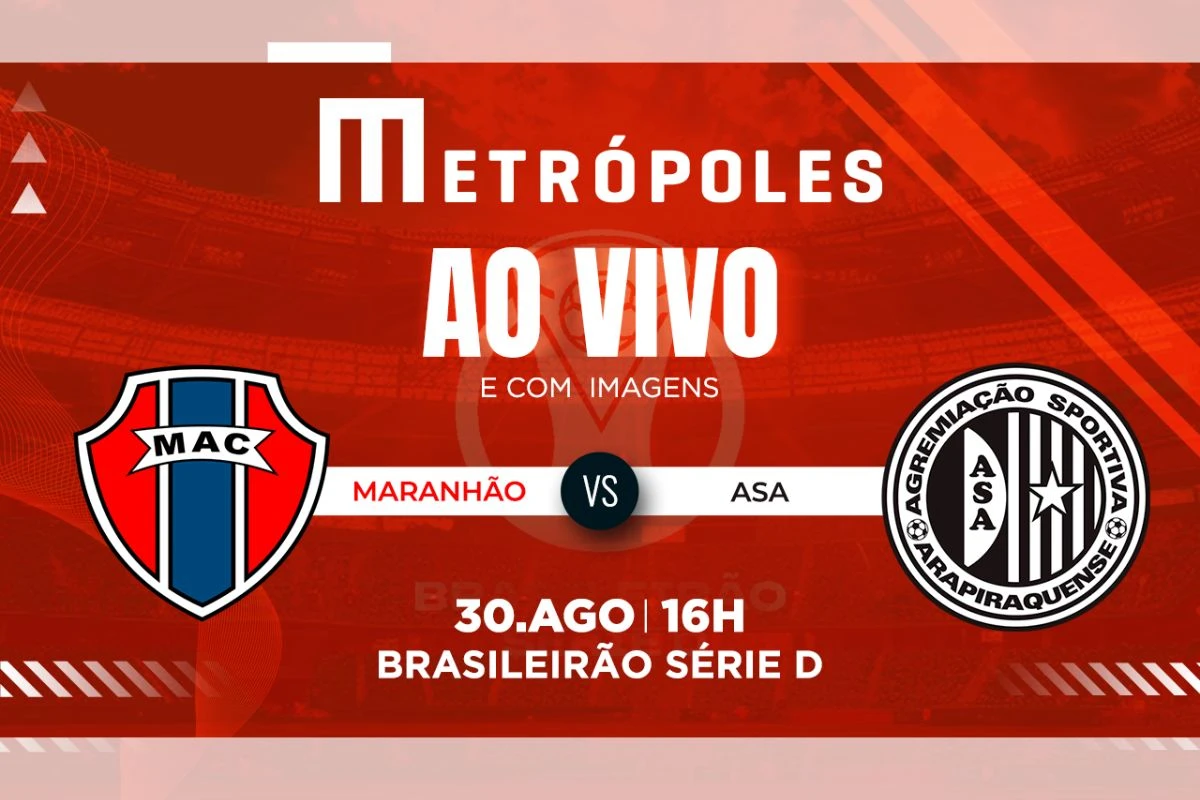 Série D: assista ao vivo e com imagens Maranhão-MA x ASA-AL