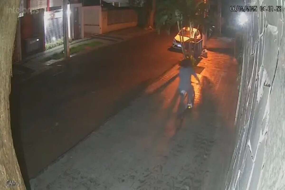 Homem usa peruca para furtar bicicletas no Paraná. Veja Vídeo