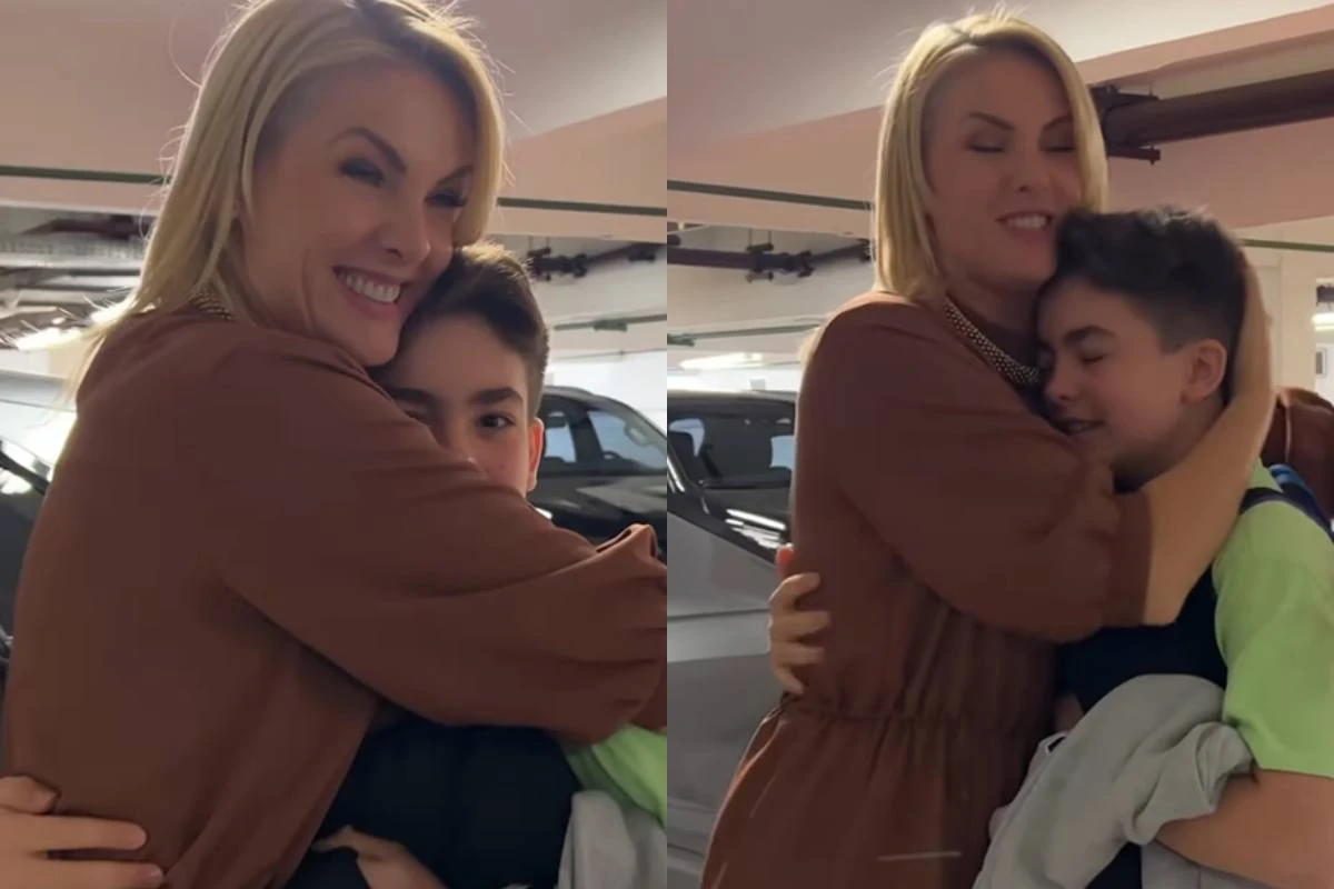 Ana Hickmann registra reencontro com o filho: “Voltou pra casa”