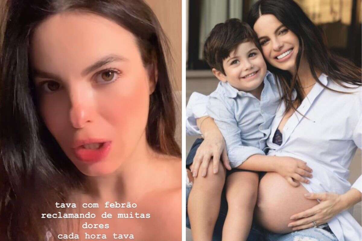 Sthefany Brito revela que chorou quando filho precisou ir ao hospital