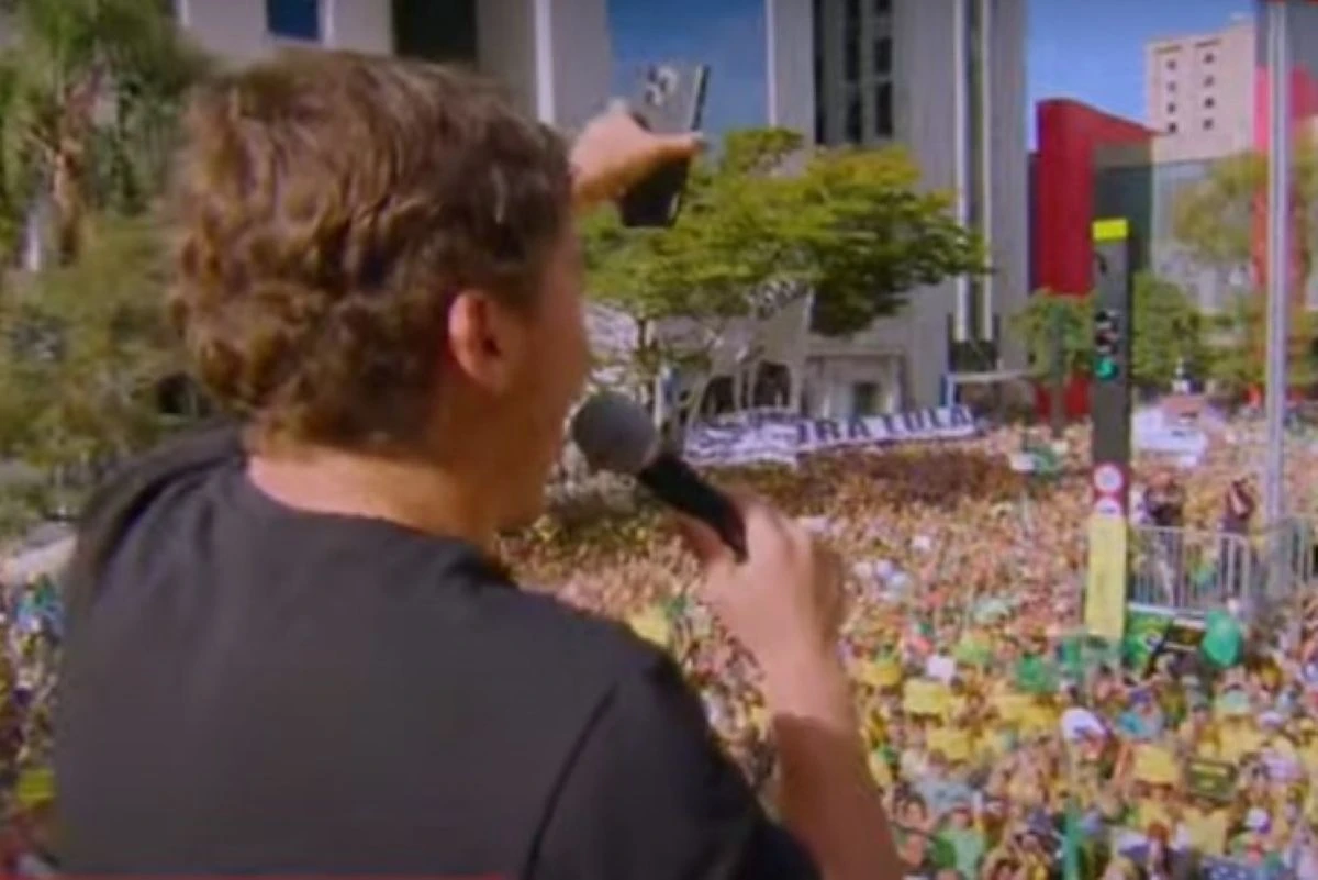 Nikolas mostra ato na Paulista a Bolsonaro e cobra Motta e Alcolumbre