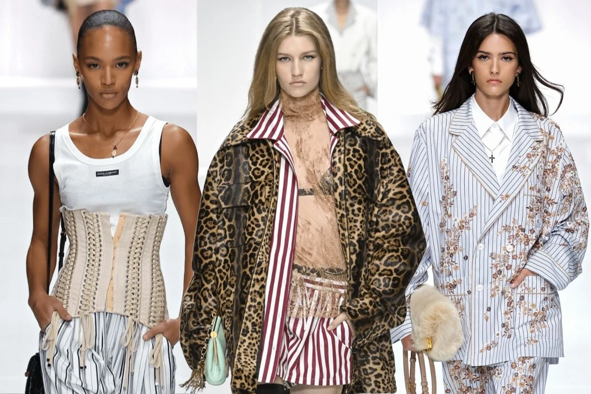 Dolce & Gabbana une loungewear e alfaiataria em coleção de verão 2026