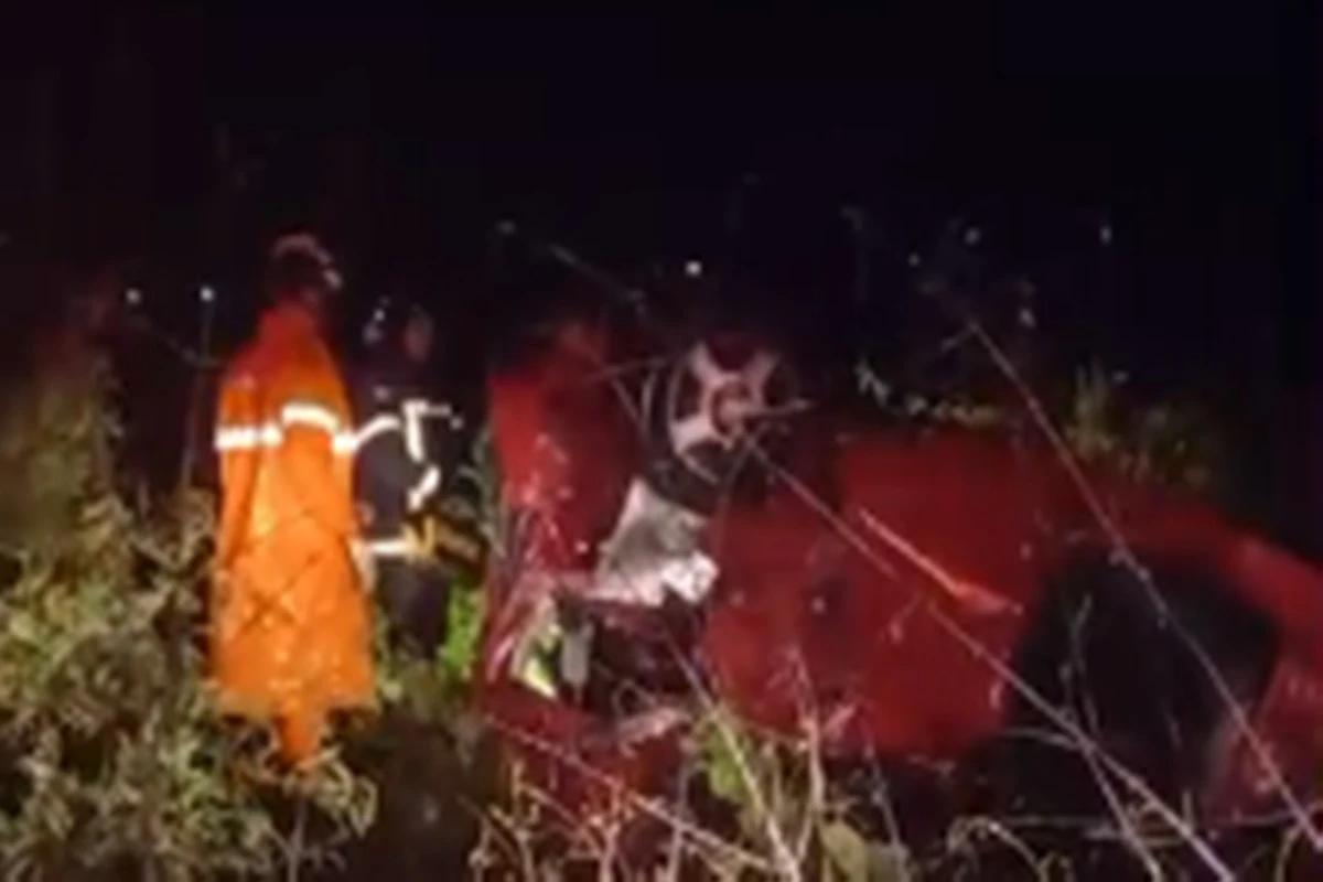 Acidente de carro deixa três mortos; vítimas voltavam de culto