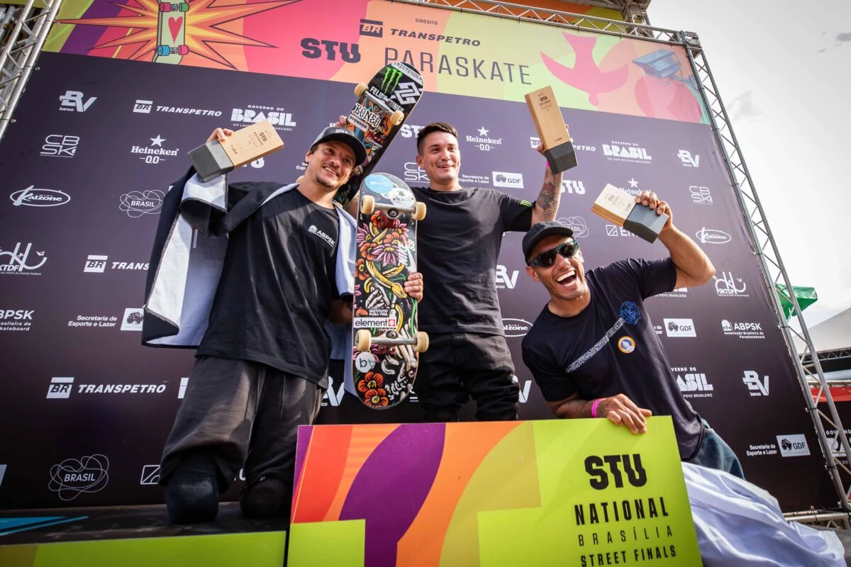 Paraskate no STU: Felipe Nunes leva o ouro para casa
