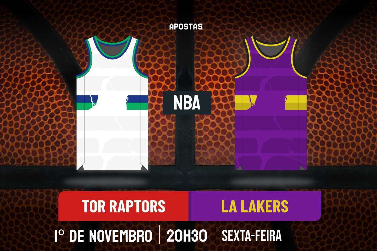 Palpite Toronto Raptors x Los Angeles Lakers – NBA – 01/11/2024