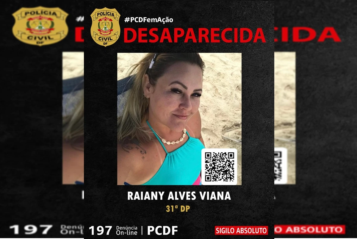 Mulher desaparece de forma misteriosa e PCDF abre investigação