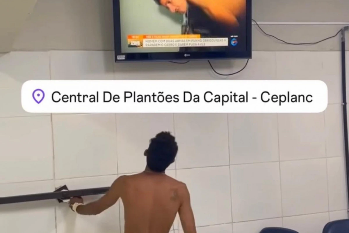 Homem que fez duas mulheres de reféns assiste à própria prisão na TV