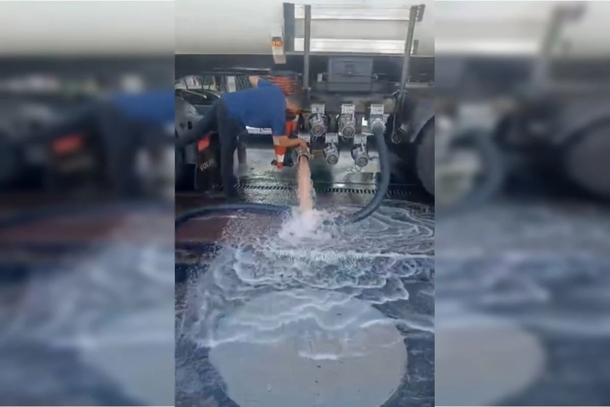 Cerca de 4 mil litros de gasolina vazam em posto no Lago Sul. Vídeo