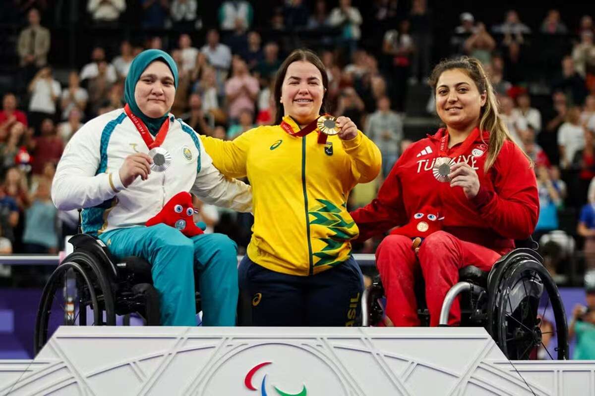 Paralimpíadas: Mariana D’Andrea conquista o ouro no halterofilismo