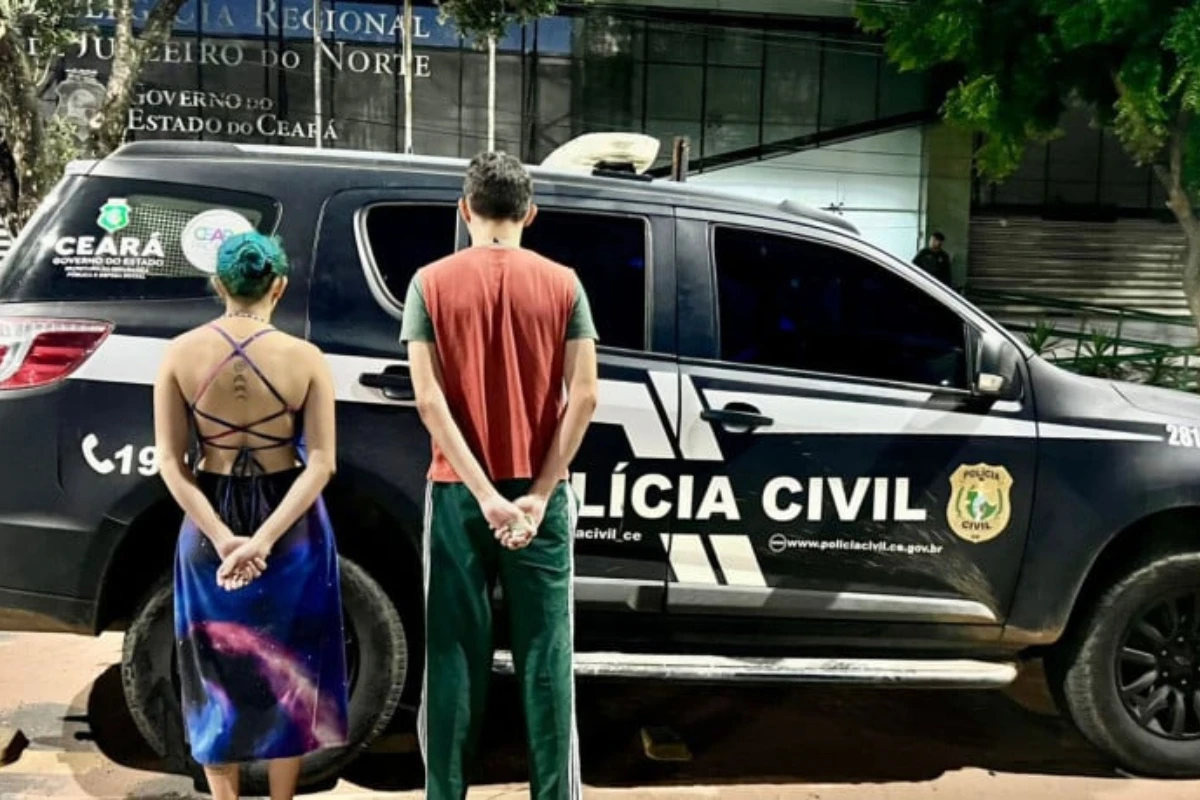 Casal é preso suspeito de matar bebê de 1 mês no CE; mãe alega surto