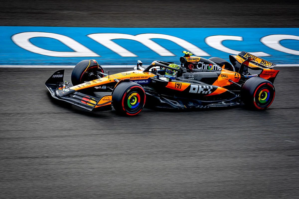 F1: bandeiras vermelhas e nova liderança de Norris marcam o TL2