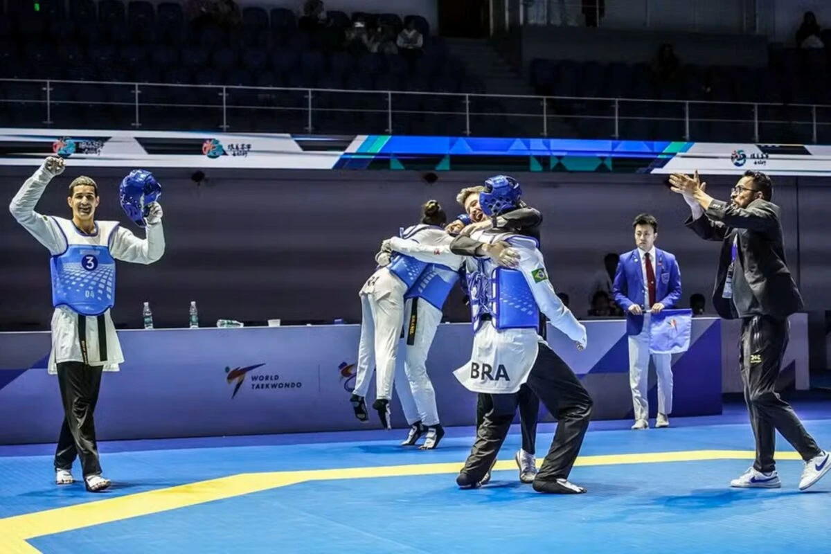 Vídeo: Brasil conquista tricampeonato na Copa do Mundo de Taekwondo