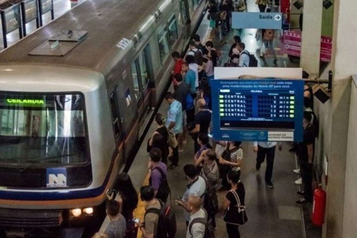 Brasil x Colômbia: jogo da Seleção muda horário do Metrô-DF nesta 5ª