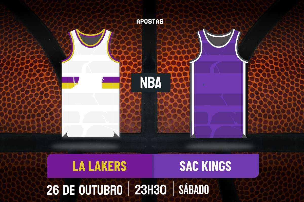 Palpite Los Angeles Lakers x Sacramento Kings – NBA – 26/10/2024