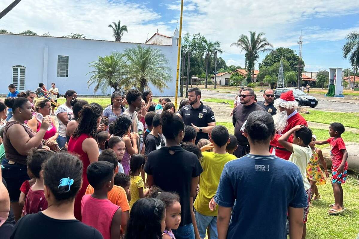 Projeto Natal Solidário leva alegria para crianças no Entorno do DF