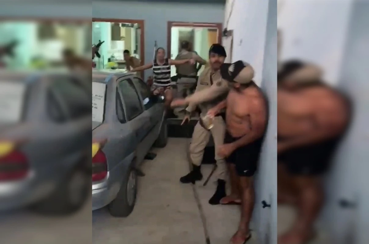Treta por som alto tem tiro, porrada e PM apagado com caneca de chope