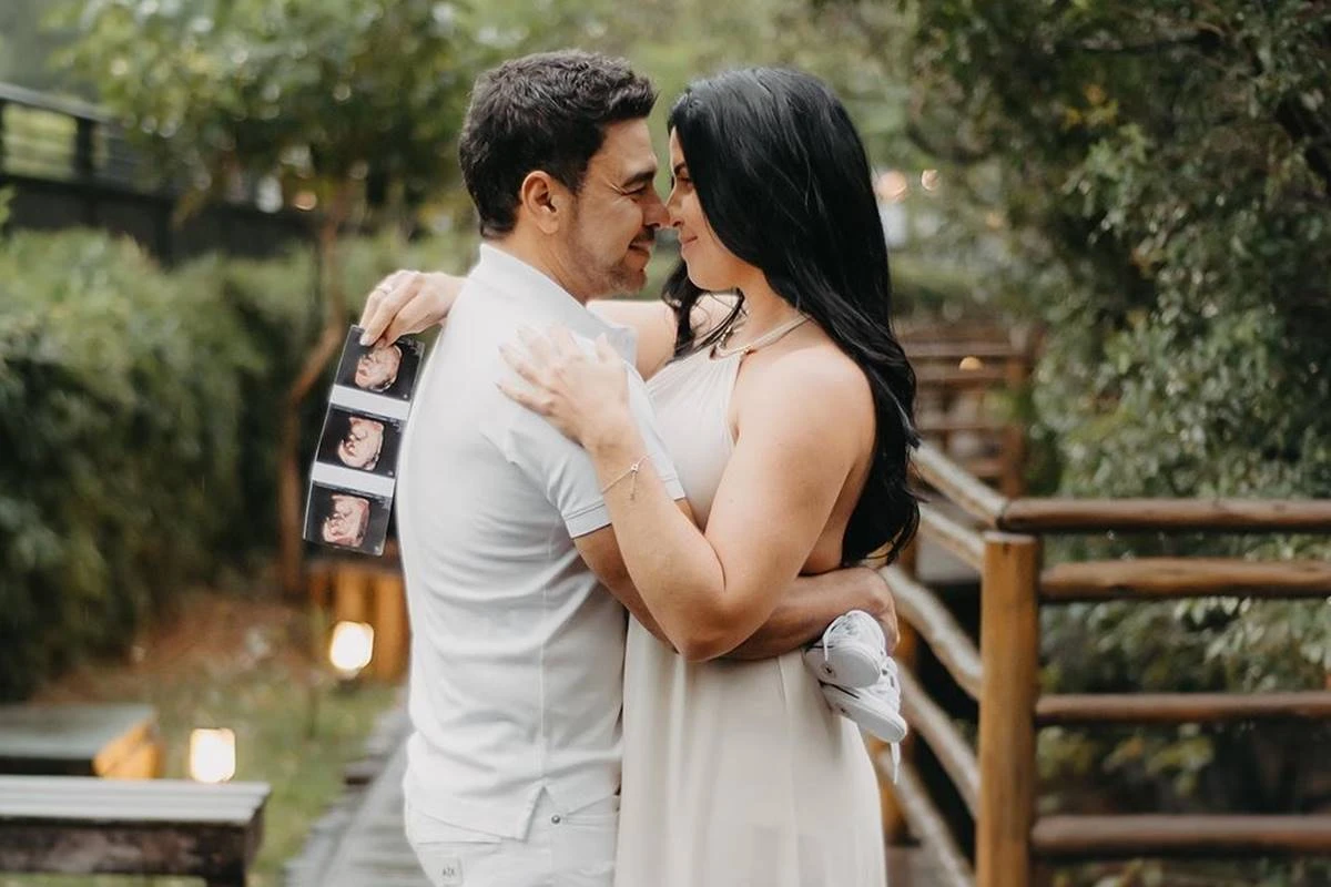 Graciele Lacerda revela reação de Zezé Di Camargo ao saber da gravidez