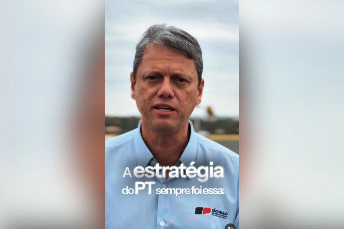 Tarcísio acusa PT de mentir e fazer campanha de ódio: “Tenha vergonha, Haddad”