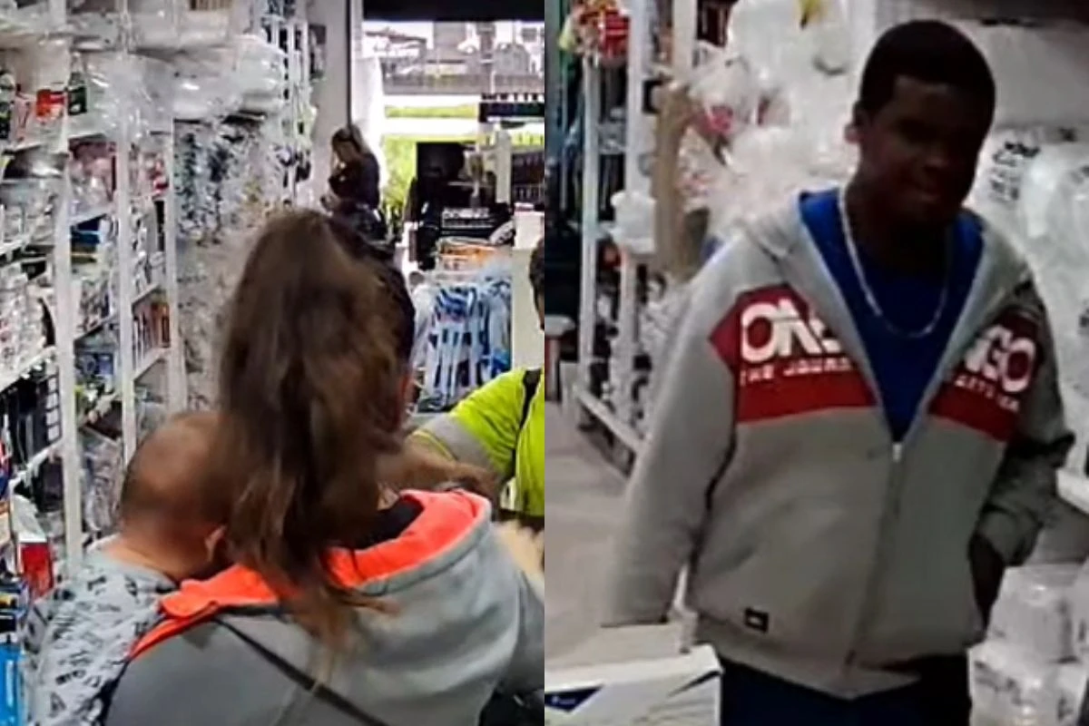 Vídeo: mãe que amamentava bebê em loja é espancada por assaltante