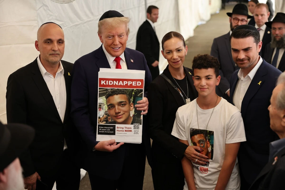 Trump celebra libertação de refém do Hamas: “Voltando para casa”