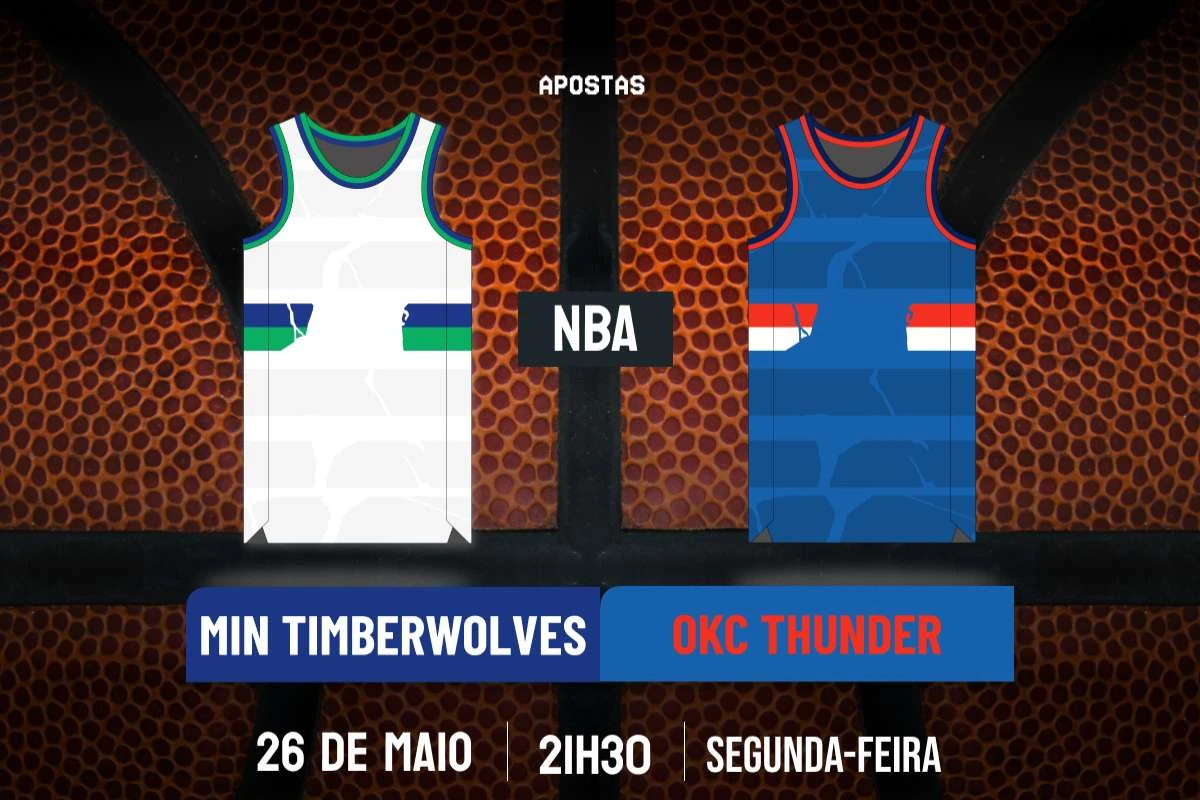 Palpite Minnesota Timberwolves x Oklahoma City Thunder – NBA – 26/5/25