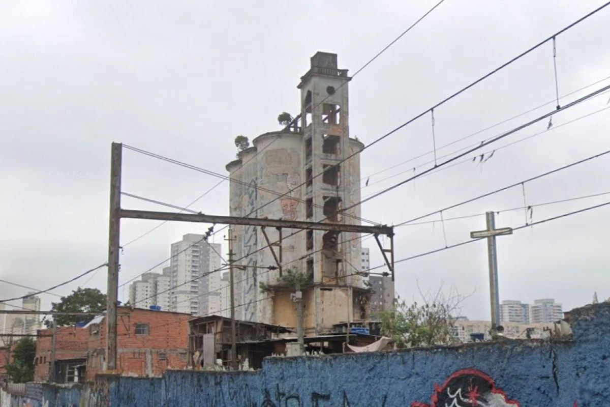 Favela do Moinho: silo está em ruína e deve ser demolido, diz Crea
