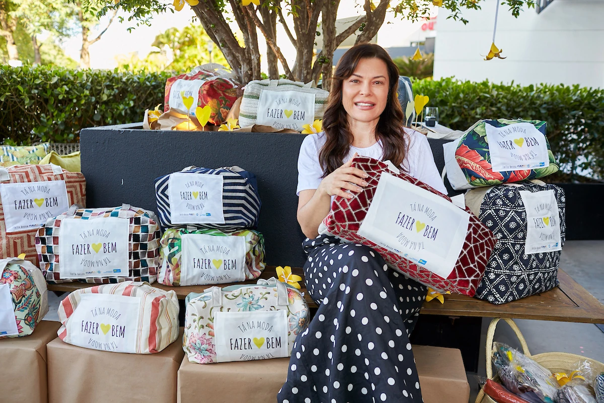 Marcela Passamani une forças com a campanha Fazer o Bem Tá na Moda