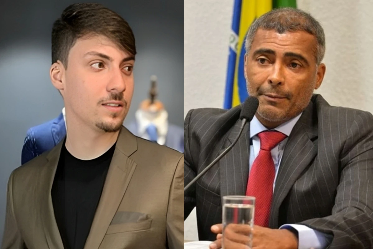 Renan Bolsonaro cobra Romário sobre Moraes: “Vai viver do gol de 94?”